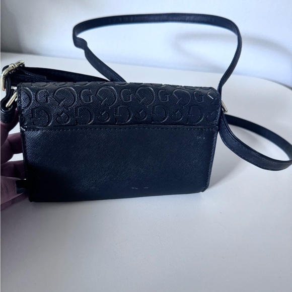 Guess Women's Monogram Crossbody Purse - Picture 5 of 5
